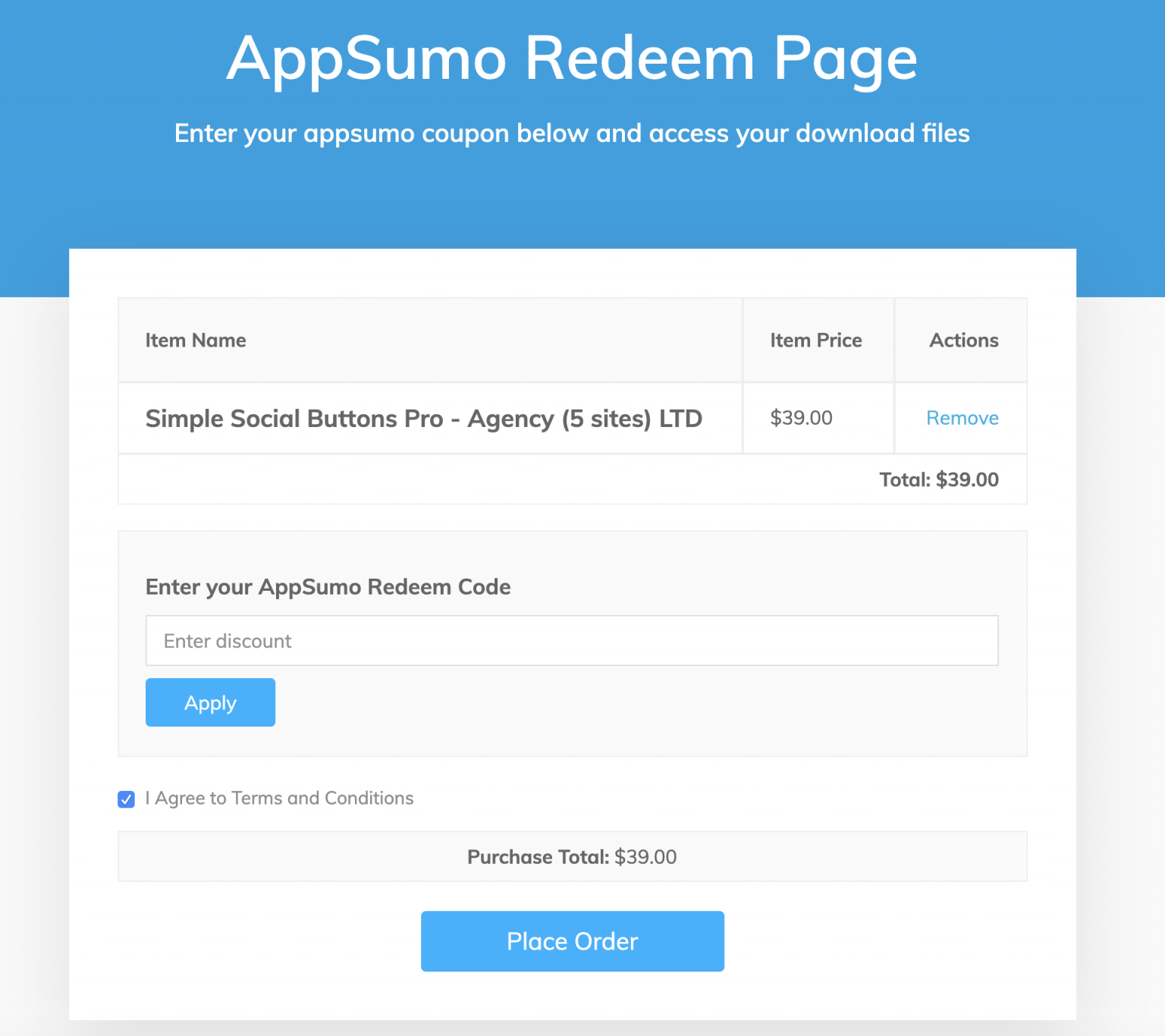 How To Redeem AppSumo Deal For Simple Social Buttons PRO Simple