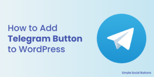Telegram share button